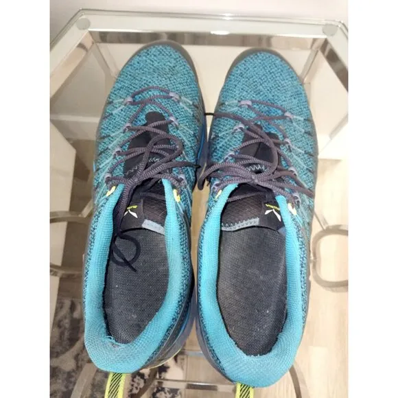 Men's Salewa Dropline Running Shoes Blue Danube &amp; Ombre Blue Size 11