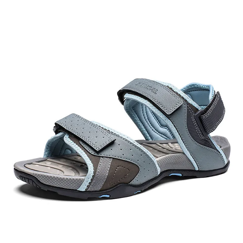 Men's Sandals Stitching Soft Sole Casual Beach Shoes