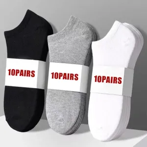 Men's Thin Breathable Casual Business Ankle Socks
