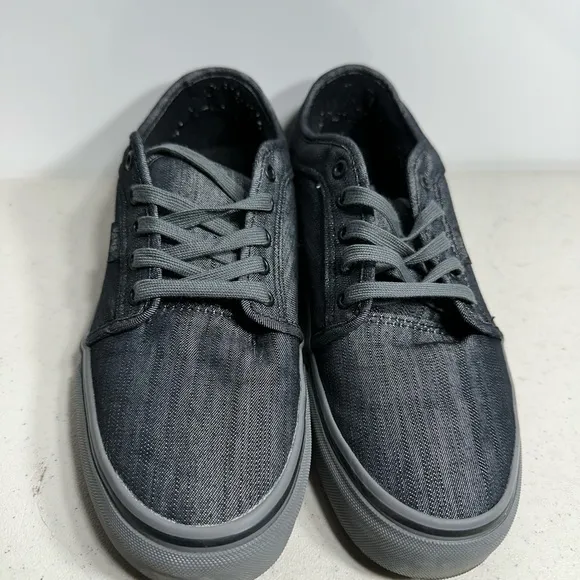 Men's Vans Chukka Low Off the Wall Chambray Denim Skate Shoes 9