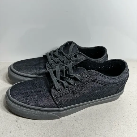 Men's Vans Chukka Low Off the Wall Chambray Denim Skate Shoes 9