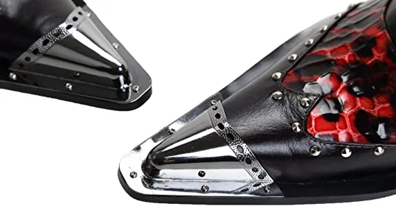 Men's Western Derby Metal Tip