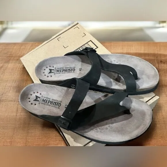 MEPHISTO Air Relax Helen Leather Sandals EU 43