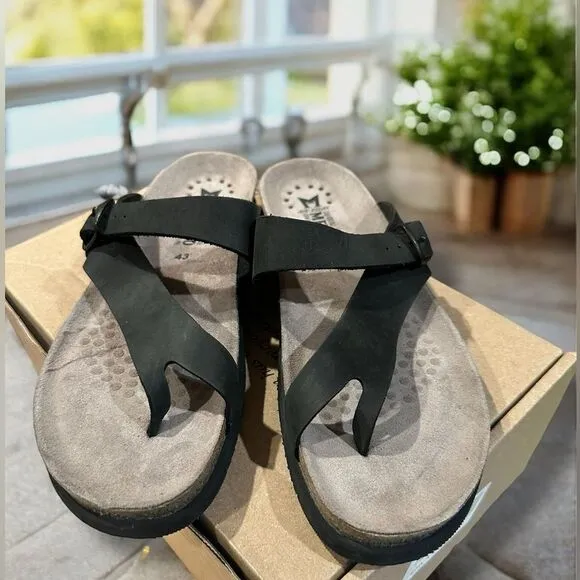 MEPHISTO Air Relax Helen Leather Sandals EU 43