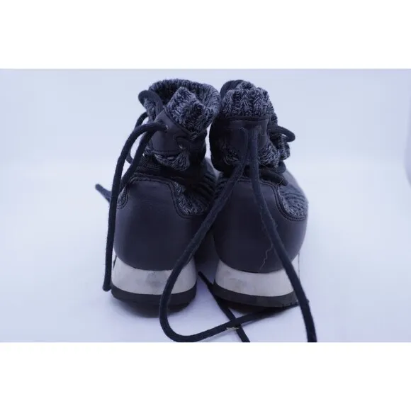 Merrell Alpine Womens Size 7M Black Pull-On Knit Ankle Boot Black EUC