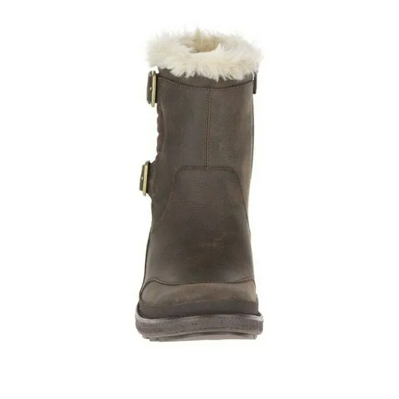 Merrell Boots Tremblant‎ Ezra Zip Polar Waterproof Brown Women's Size 5 New