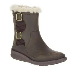 Merrell Boots Tremblant‎ Ezra Zip Polar Waterproof Brown Women's Size 5 New