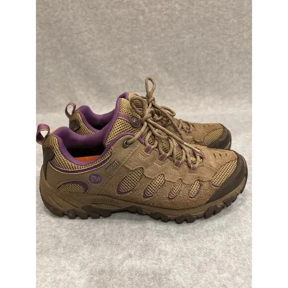 Merrell Brindle Women Size 9 Imperial Purple Select Dry Hiking Performance Shoes