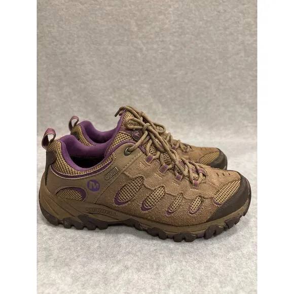Merrell Brindle Women Size 9 Imperial Purple Select Dry Hiking Performance Shoes