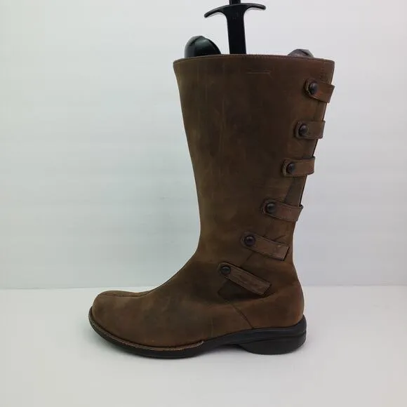 Merrell Captiva Launch Womens Size 9 Cinnamon Brown Leather Waterproof Boots