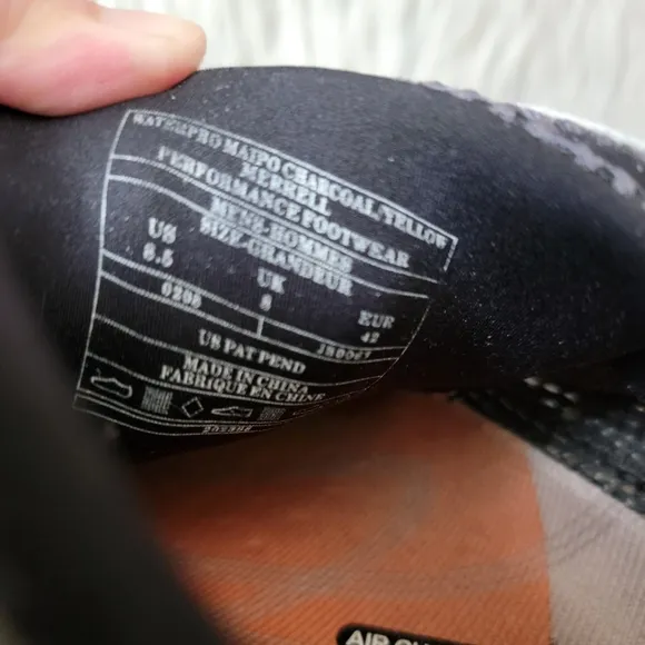 Merrell continuum vibram hiking shoes
