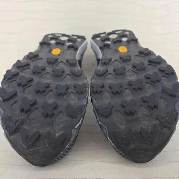 Merrell Mens Agility Peak 5 Black Gray Trail Hiking Shoes Sneakers J067759 Sz 13