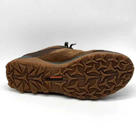 Merrell Men's Fraxion Stylish Suede Hiking Shoes Brown Sz 10 J32173