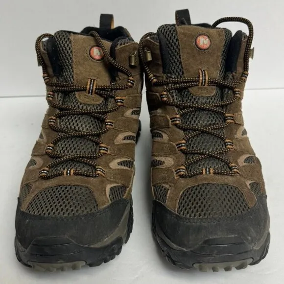 Merrell Men's Moab 2 Mid Waterproof Boot Brown Size 9.5 M