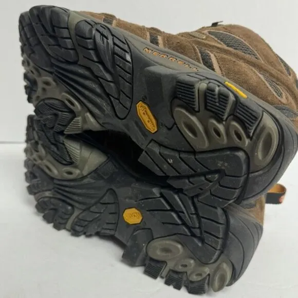 Merrell Men's Moab 2 Mid Waterproof Boot Brown Size 9.5 M