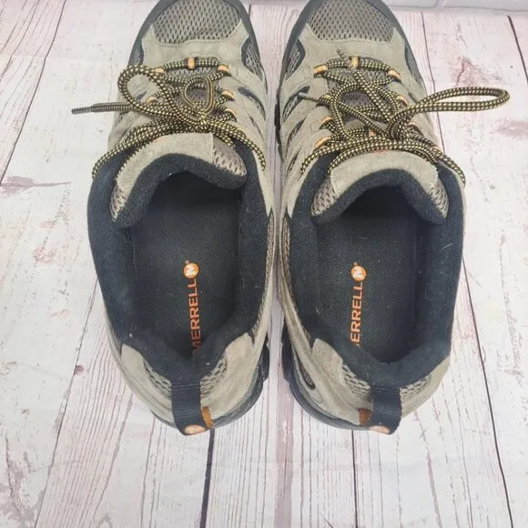 Merrell Moab 2 Hiking Shoes Men's 14 Bark Brown Athletic Sneakers boots J06011