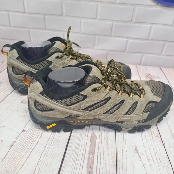 Merrell Moab 2 Hiking Shoes Men's 14 Bark Brown Athletic Sneakers boots J06011
