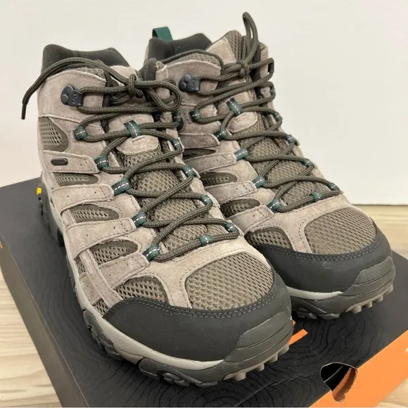 Merrell Moab 2 Mid Boulder Waterproof Hiking Shoes J033323W Men's Size 13W NIB