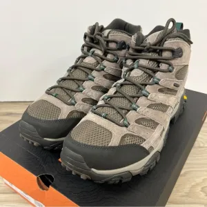 Merrell Moab 2 Mid Boulder Waterproof Hiking Shoes J033323W Men's Size 13W NIB