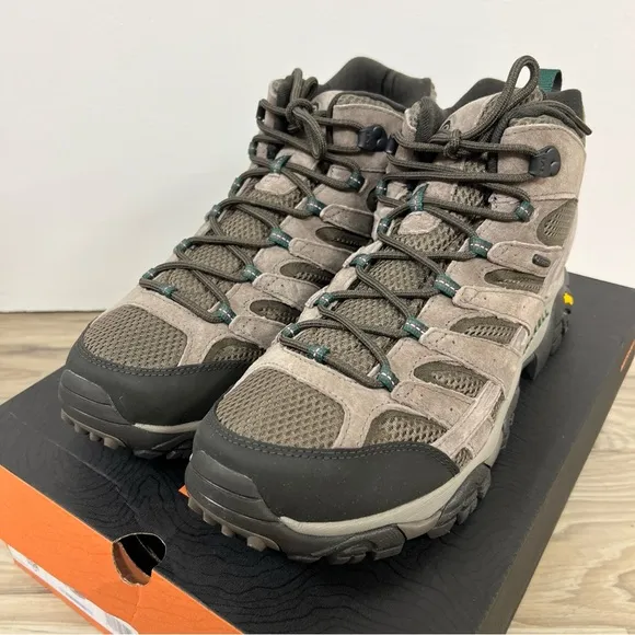 Merrell Moab 2 Mid Boulder Waterproof Hiking Shoes J033323W Men's Size 13W NIB