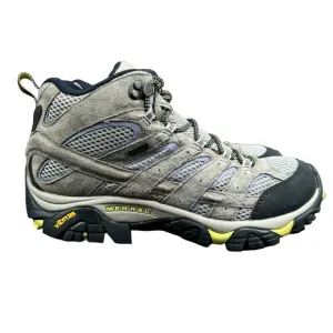Merrell Moab 2 Mid Waterproof  Navy Hiking Shoe Navy Morning Women's Size 10.5