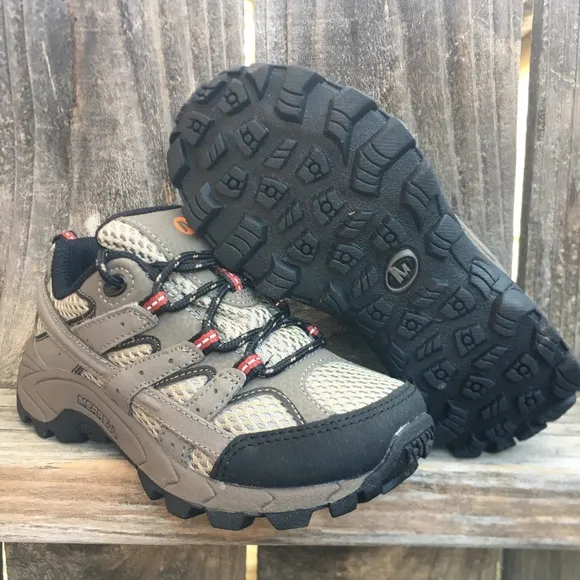 Merrell Moab boys hiking shoes size 11W