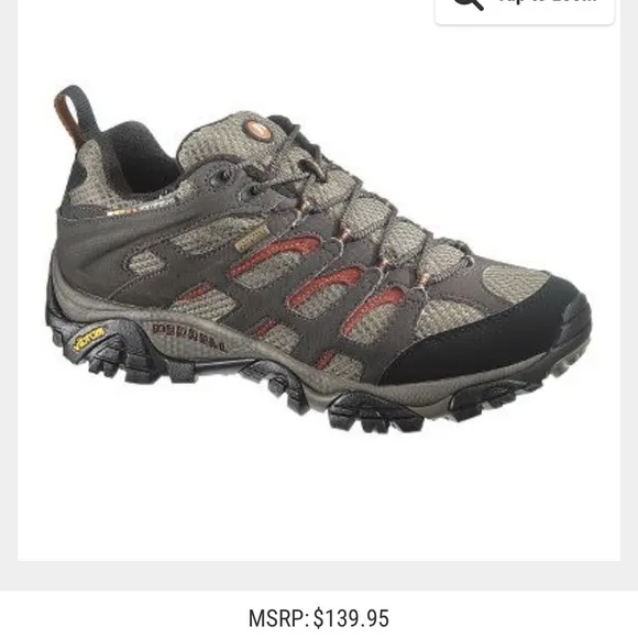 Merrell Moab Gore-Tex XCR Hiking shoes Sz 8.5