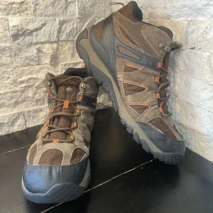 Merrell Shoes Mens Sz 13 Outmost Mid Vent Hiking Suede Lace Up Boots J09519