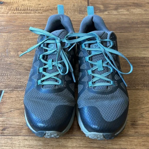 Merrell Siren 3 Vent Hiking Shoes Outdoor Active Sneakers Blue Smoke Women 7.5