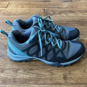 Merrell Siren 3 Vent Hiking Shoes Outdoor Active Sneakers Blue Smoke Women 7.5