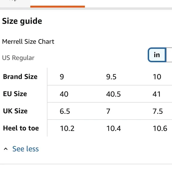 Merrell Siren Hiking Shoes Women’s Size 10 Gore-Tex XCR/Brindle/Vibram Brown