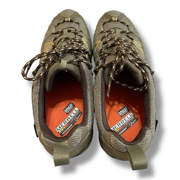Merrell Siren Hiking Shoes Women’s Size 10 Gore-Tex XCR/Brindle/Vibram Brown