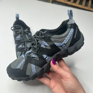 Merrell Waterpro Maipo 2 Blue Gray Black Hiking Shoes