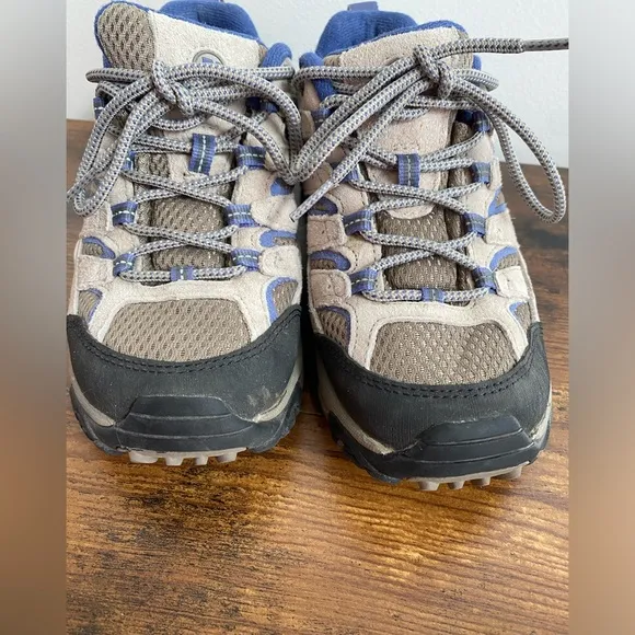 Merrell Women's MOAB 2 VENTILATOR Hiking Shoes Aluminum Marlin Size 6