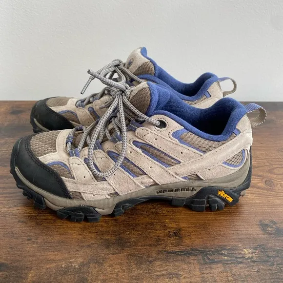 Merrell Women's MOAB 2 VENTILATOR Hiking Shoes Aluminum Marlin Size 6