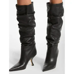 Michael Kors Luna Leather Boot Size 8