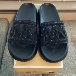 Michael Kors MICHAEL MMK Splash Slide Sandals, size 8