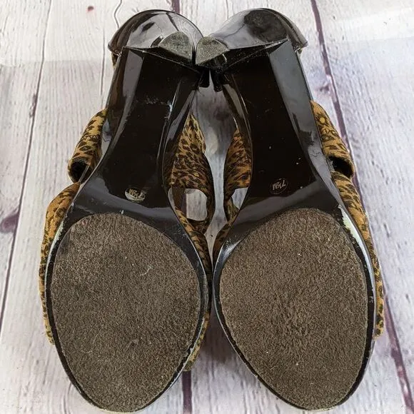 Michael Kors &quot;Berkley&quot; T-Strap Sandals Heels