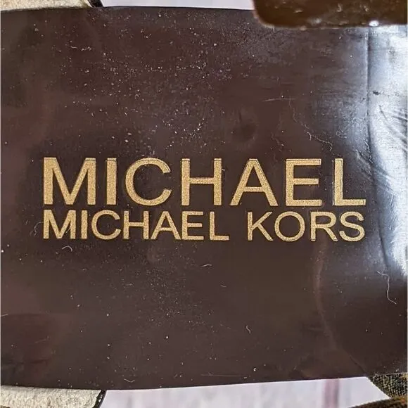 Michael Kors &quot;Berkley&quot; T-Strap Sandals Heels