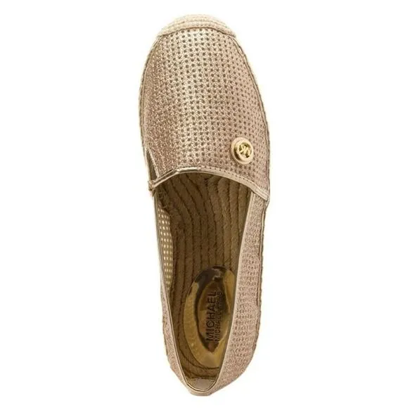 MICHAEL Michael Kors Gold Espadrille Flats