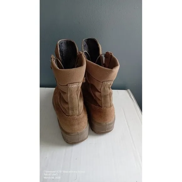 Military Style Boots Combat Tactical Work Hiking Suede Leather