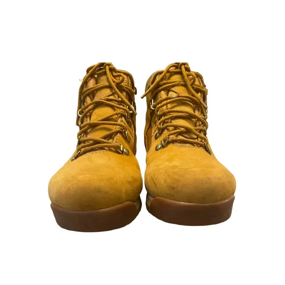 Mountain Gear Boots Men's Size 13 Beige MG567311B Leather And Fabric Work Hiking