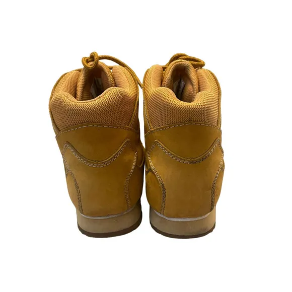 Mountain Gear Boots Men's Size 13 Beige MG567311B Leather And Fabric Work Hiking