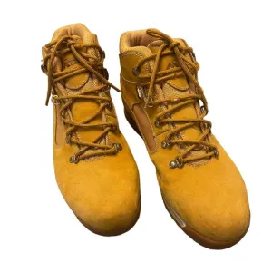Mountain Gear Boots Men's Size 13 Beige MG567311B Leather And Fabric Work Hiking