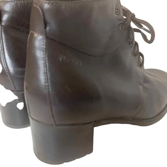 Naot Brown Women’s Lace Up Ankle Boots Size 37