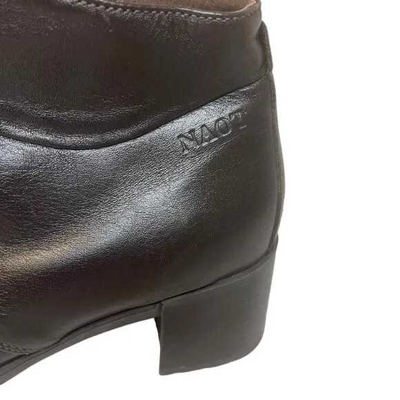 Naot Brown Women’s Lace Up Ankle Boots Size 37