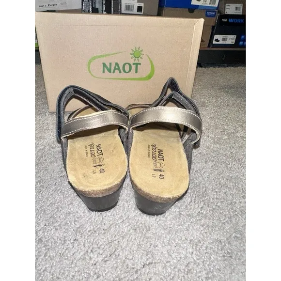 Naot Hero 5047 Sandal Women's Size 40 / US 9 Wedge Heel