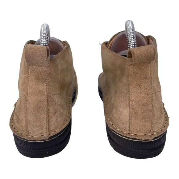 NAOT Pilot 41 Men US 8-8.5 USChukka Brown Suede Lace Up Ankle Boots X