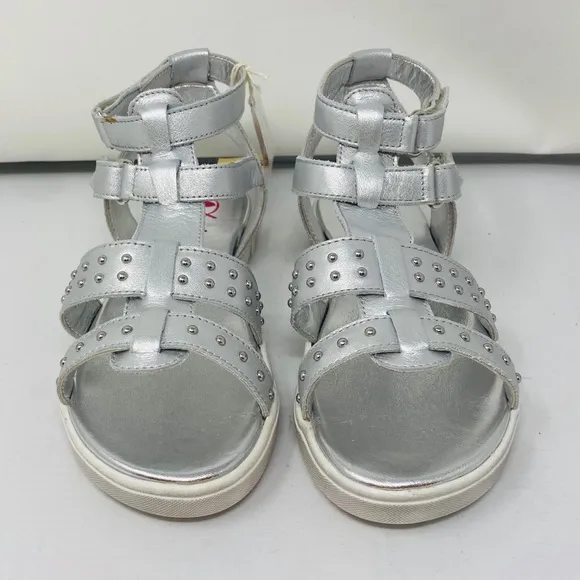 NATURINO**Silver Gladiator Sandals**US 3.5 $105