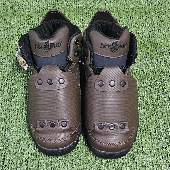 NAUTILUS | STEEL TOE MET GUARD METATARSAL WORK BOOTS - NWT!